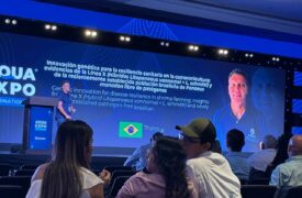 LAQUA-UEMA apresenta resultados de pesquisa no AquaExpo Internacional 2025 no Equador